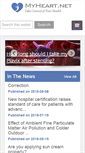 Mobile Screenshot of myheart.net