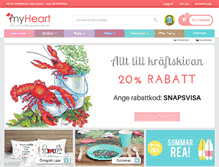 Tablet Screenshot of myheart.se